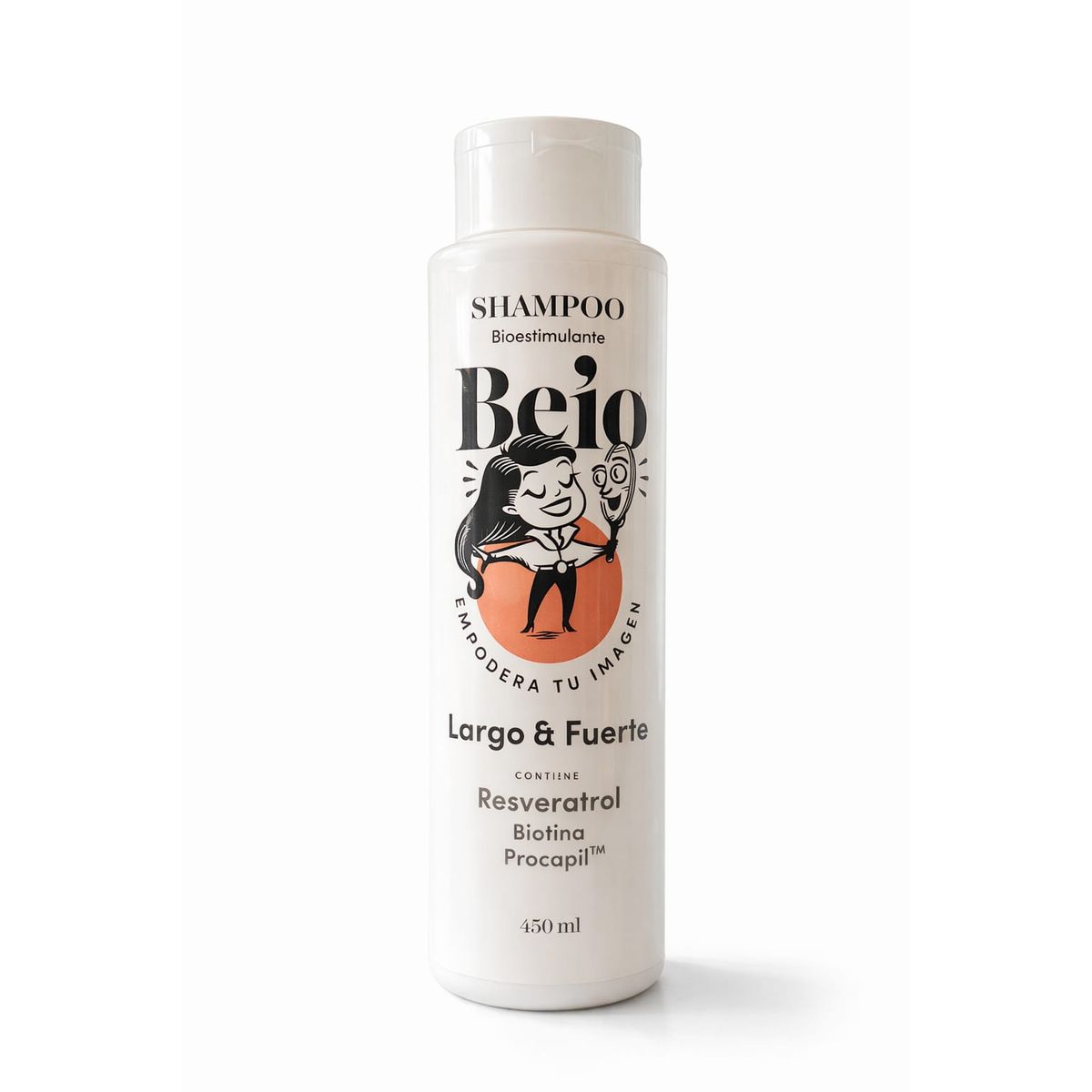 GENERICO - Shampoo Crecimiento de Cabello Mujer Beio Resveratrol Biotina Vitamina E Anti Caída