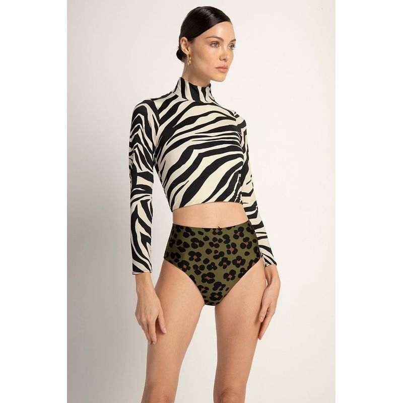 TOUCHE BALNEAIRE - Top deportivo manga larga Dama  Marca Touche Balneaire Ref 0Q52041