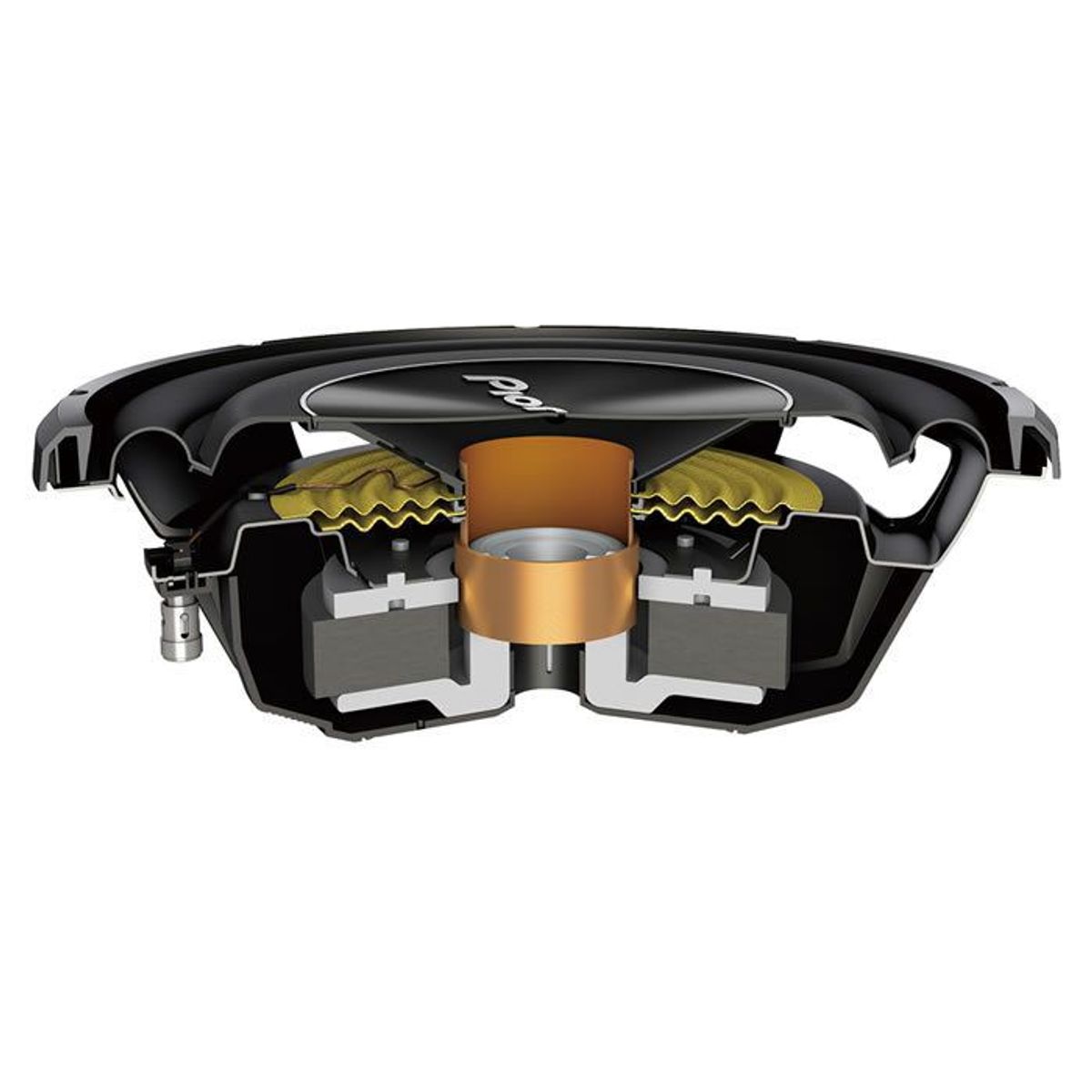 PIONEER - Subwoofer Carro Pioneer Bajo Plano 1500w TS-A3000LS4