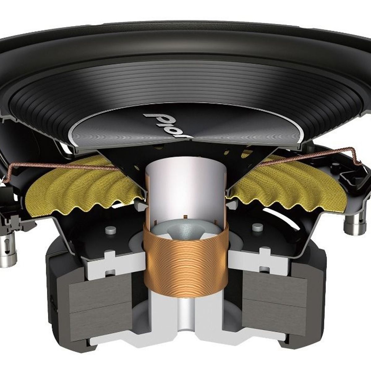 PIONEER - Subwoofer Carro Pioneer 10 Pulg 1300W TS-A250D4