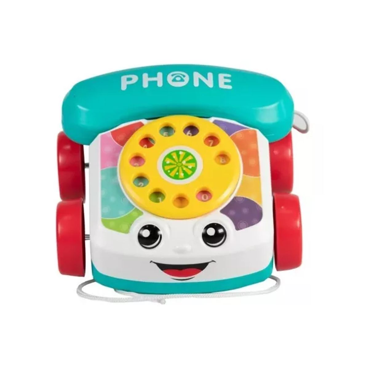 KIDSHOP - Telefono Didactico Cuerda Ruedas J-9146-T Verde