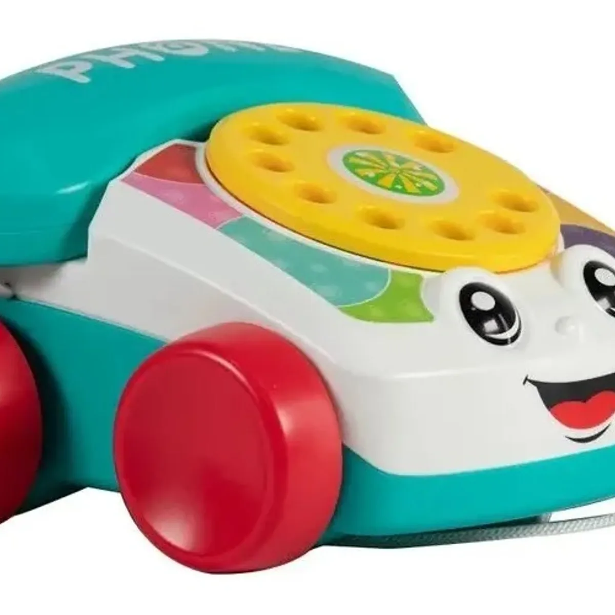 KIDSHOP - Telefono Didactico Cuerda Ruedas J-9146-T Verde