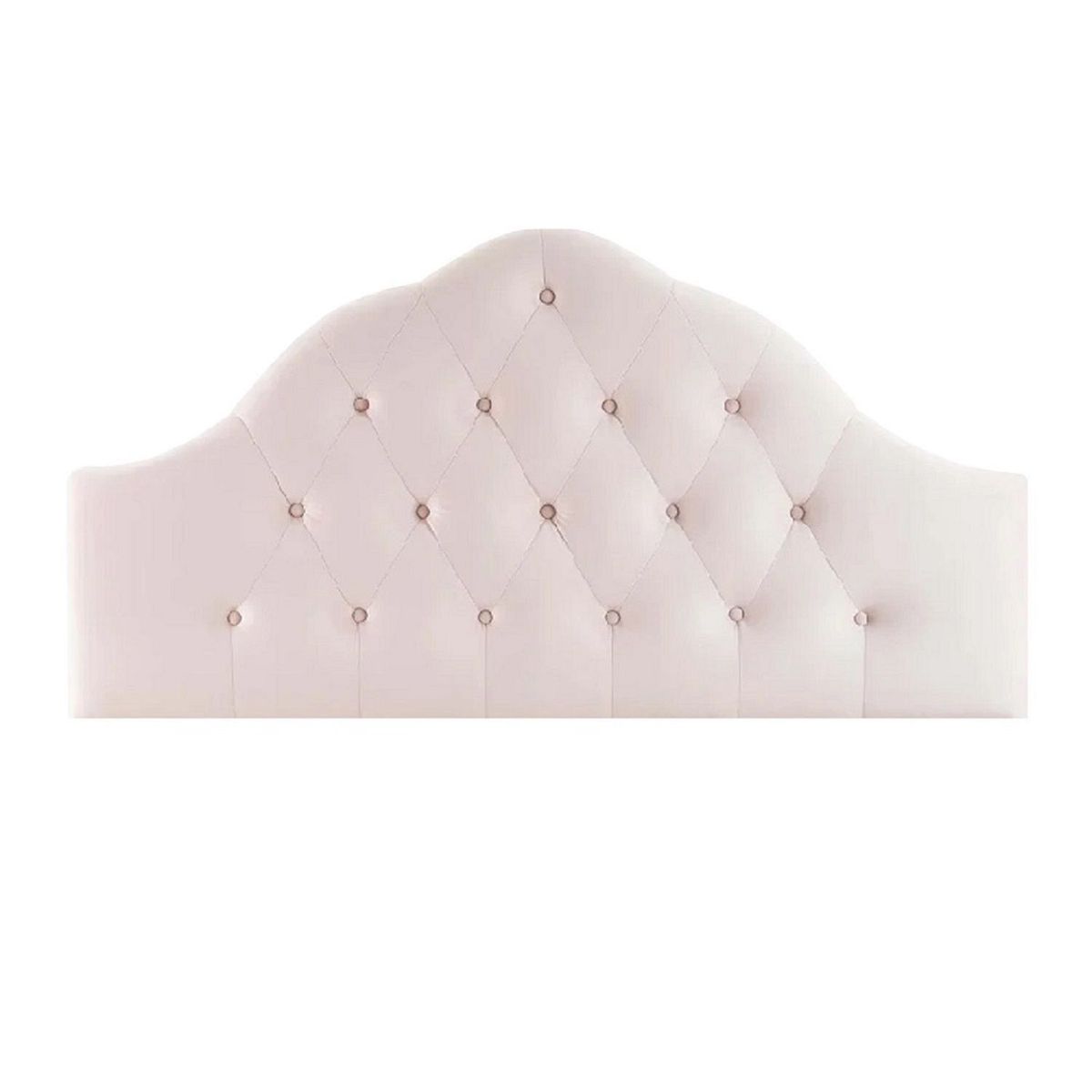 BANZAY - Cabecero para Base Cama Semi-Doble Mónaco - Rosado