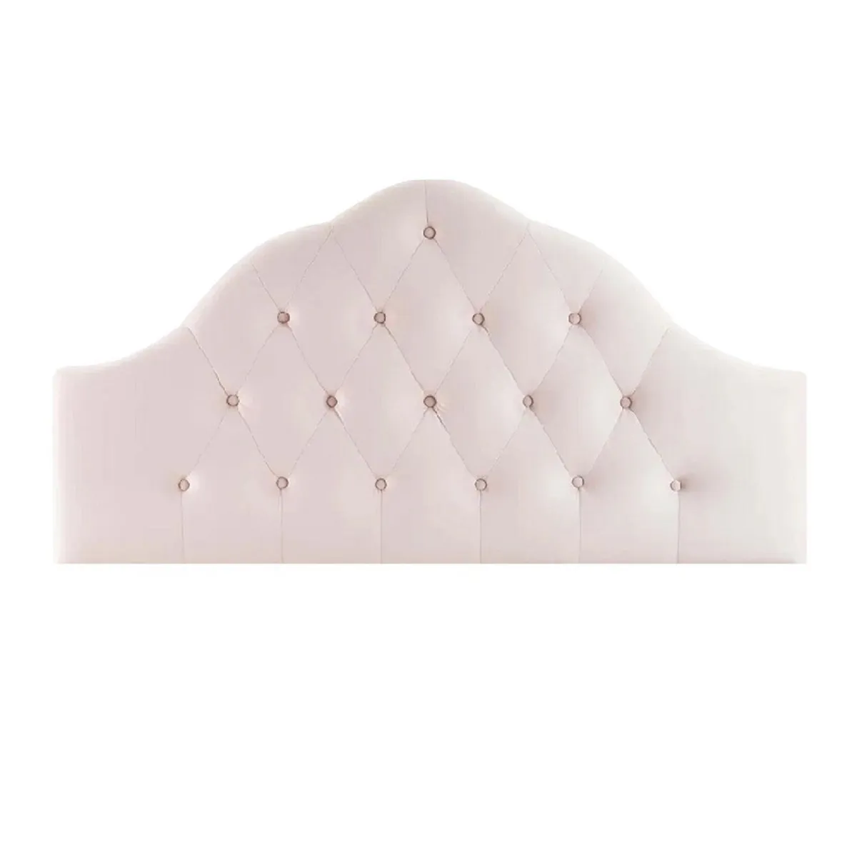 BANZAY - Cabecero para Base Cama Semi-Doble Mónaco - Rosado