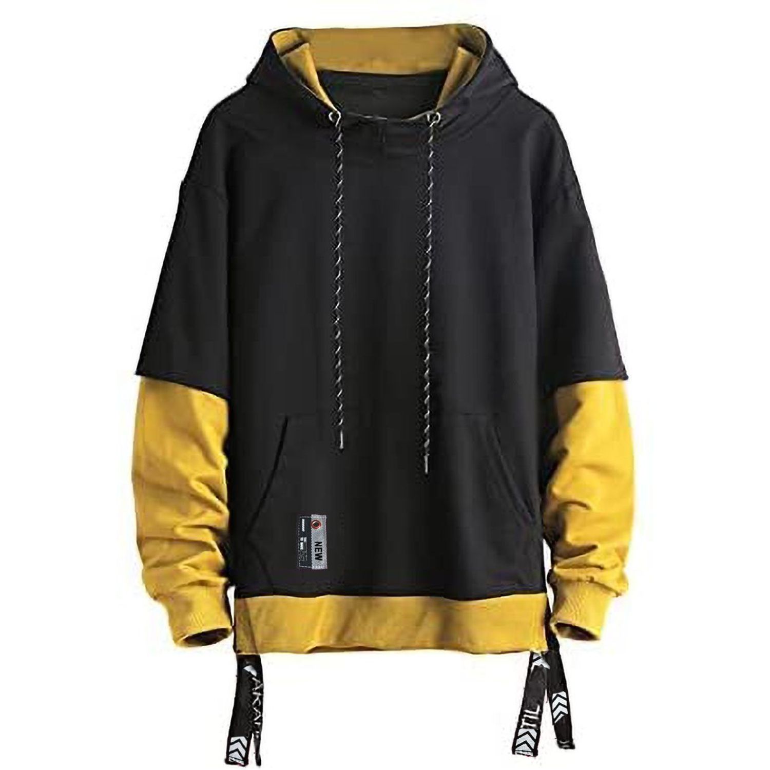 Chaqueta Buzo Negro Y Amarillo Buzo O'neill Urban Bicolor Tipo