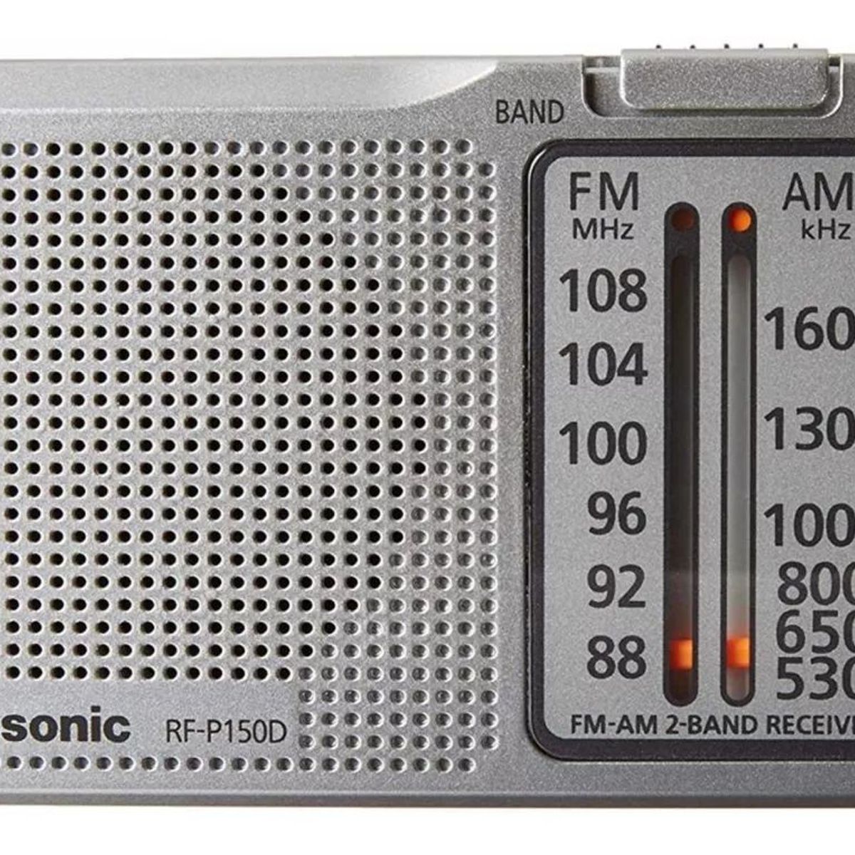PANASONIC - Radio Panasonic AMFM Portatil Pilas Conector Audifonos