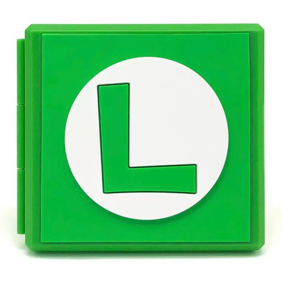 GENERICO - Portajuegos / Holder De L Verde Para Switch (caben 12 Juegos)