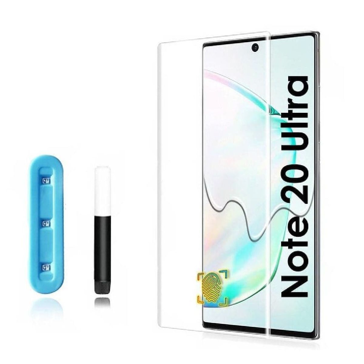 GENERICO - Vidrio Templado Dispersión Liquida  Uv Celular Samsung Note 20 Ultra