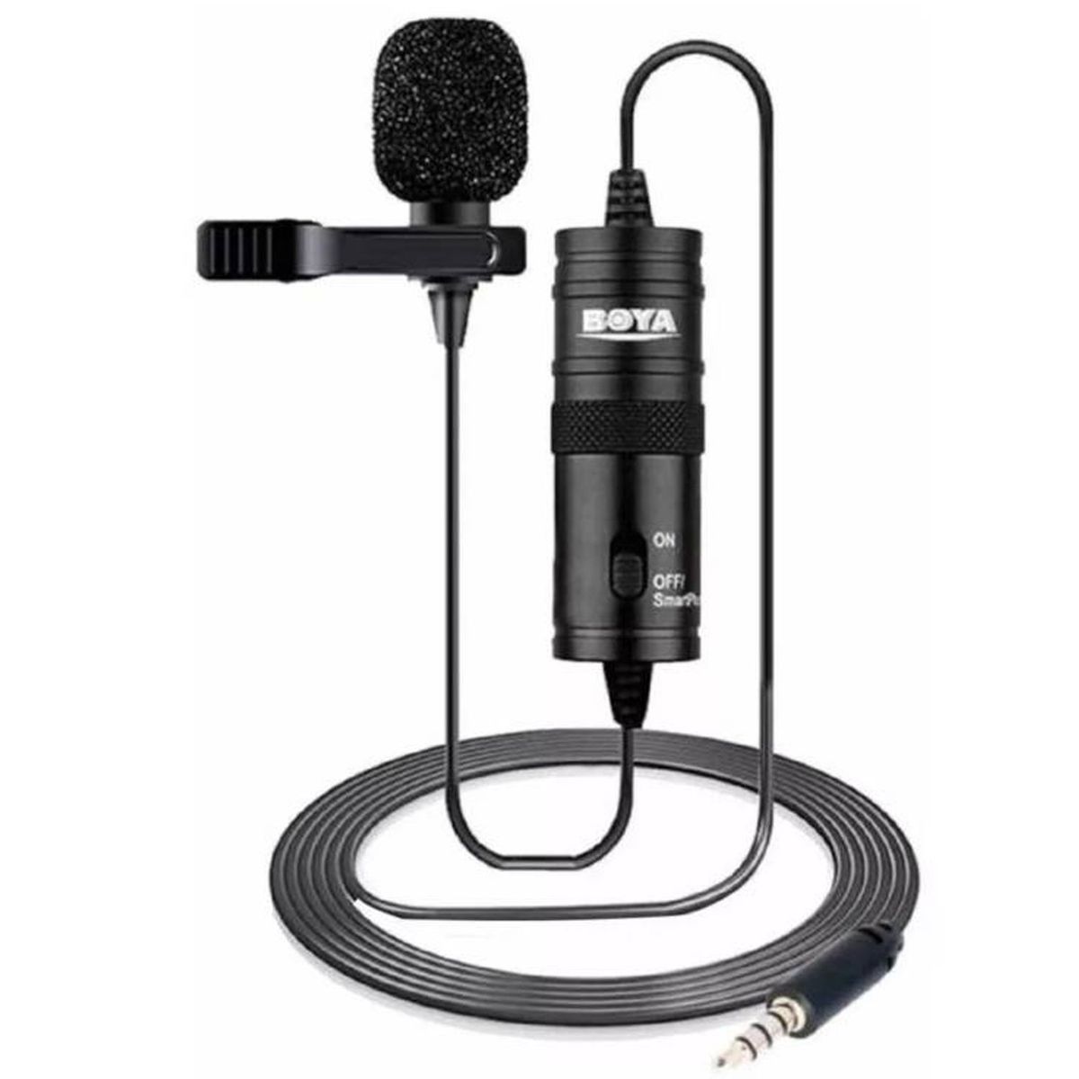 BOYA - Microfono Boya BY-M1 Para ¡Phone Android Samsung Negro