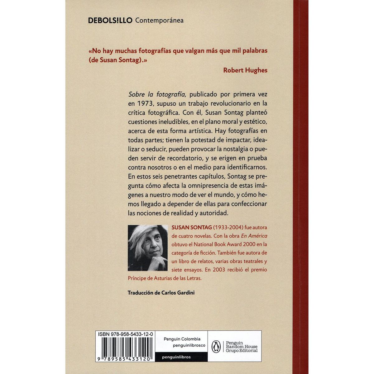 DEBOLSILLO - Sobre la Fotografía. Susan Sontag