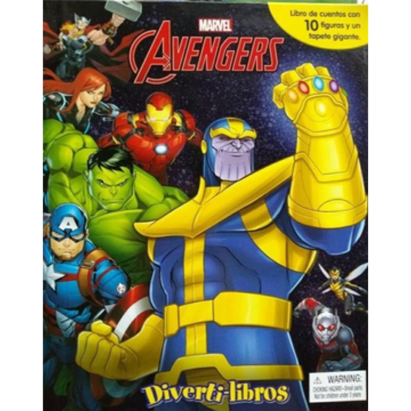 GENERICO - Diverti-Libros. Avengers. Marvel