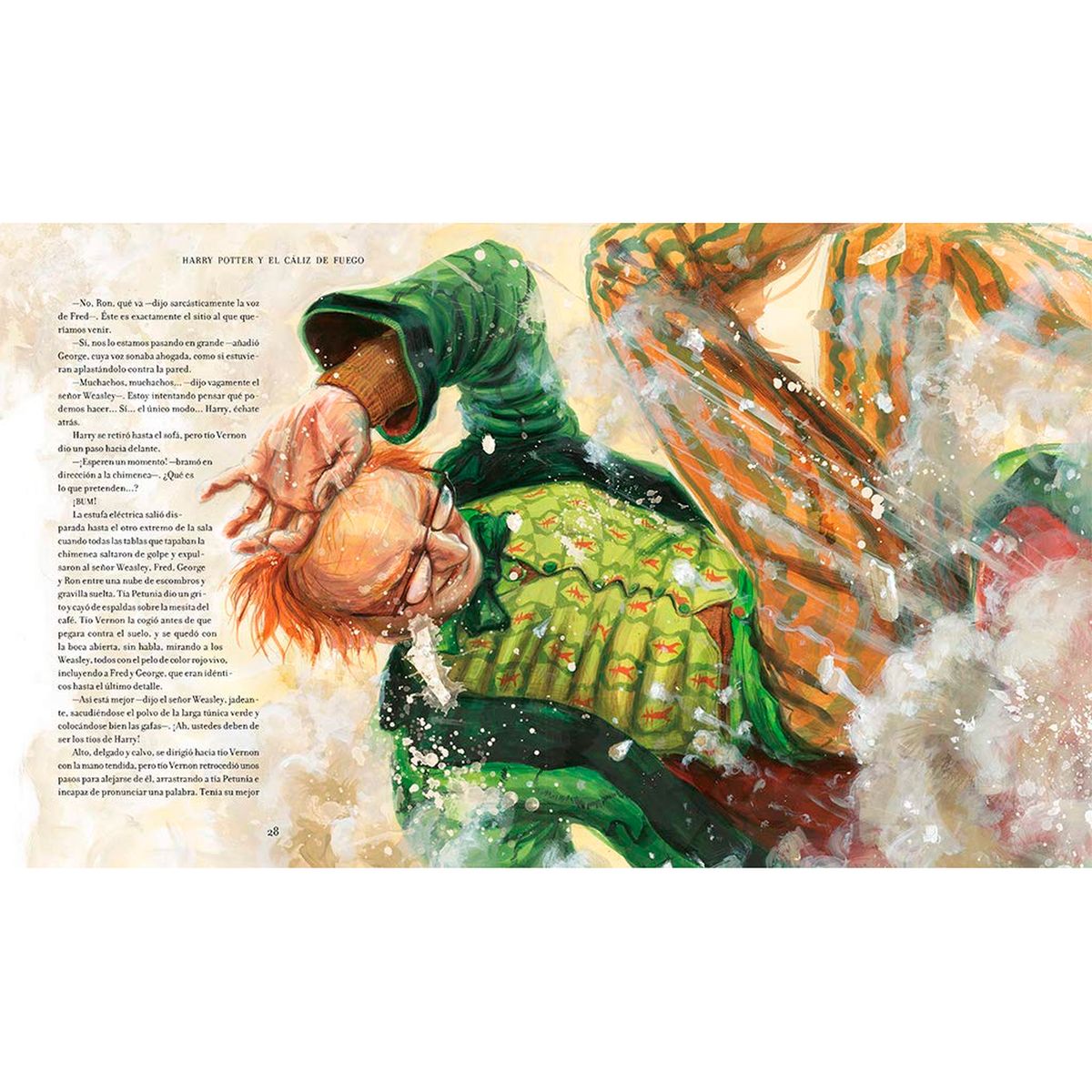 SALAMANDRA - Harry Potter 4 y el Cáliz de Fuego. Ilustrado (T.D)