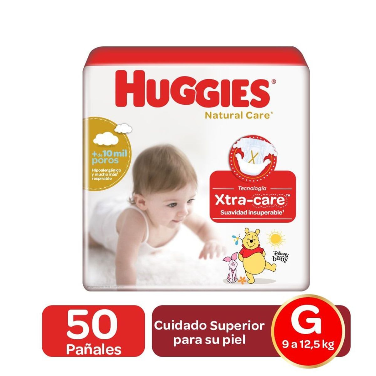 HUGGIES - Pañales Huggies Natural Care Etapa 3 G X 50und