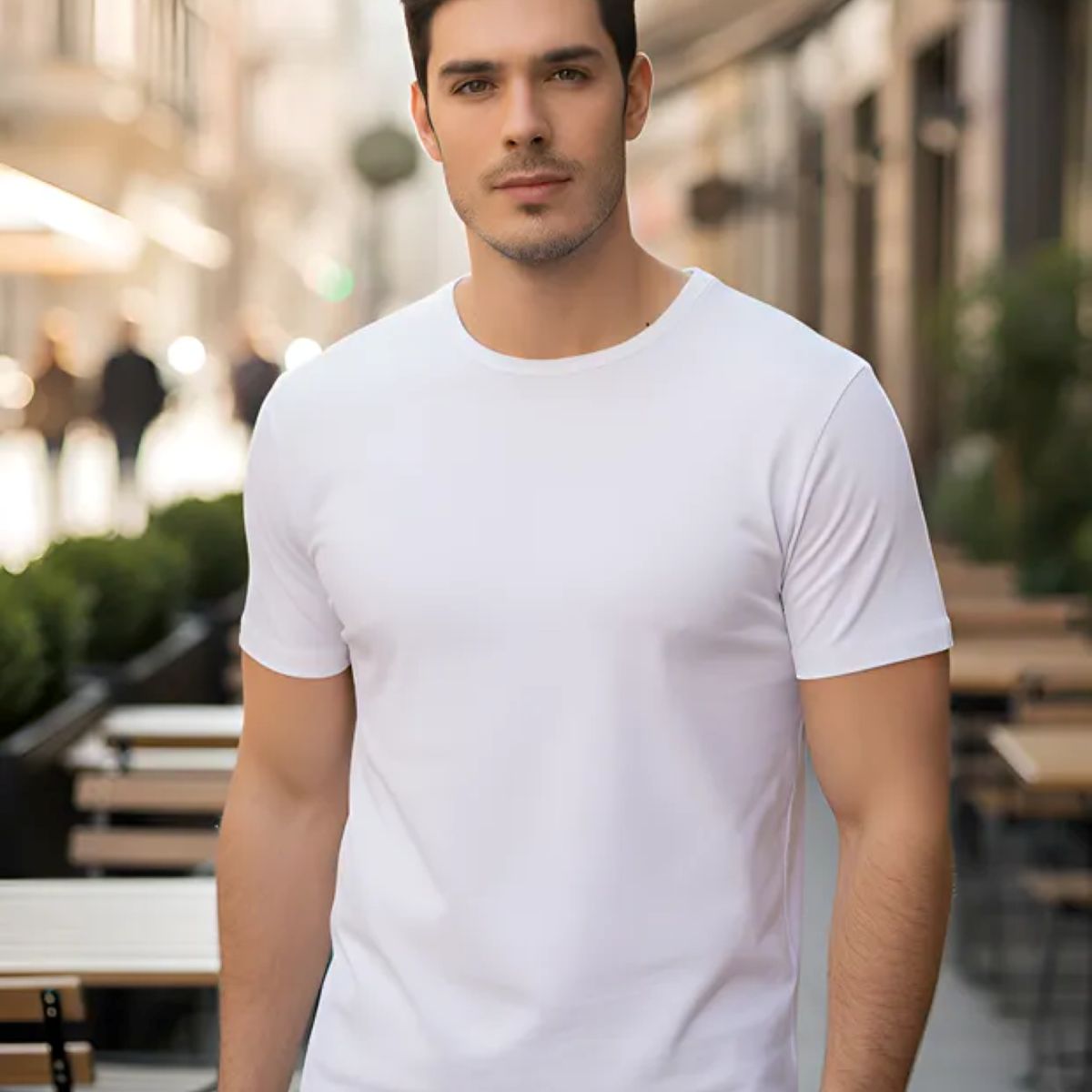 ELEMENTAL STORE - Camiseta para Hombre Manga Corta algodón