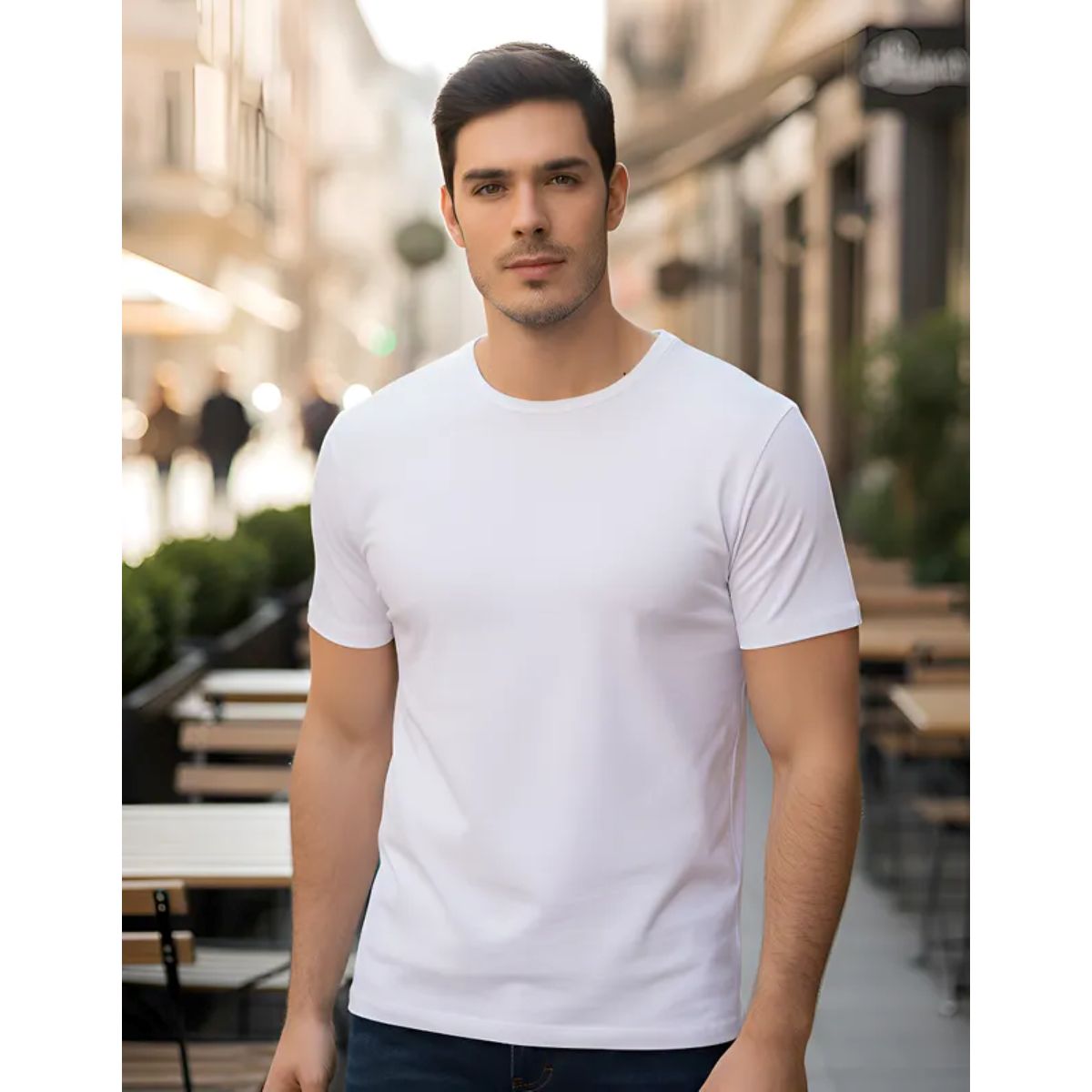 ELEMENTAL STORE - Camiseta para Hombre Manga Corta algodón