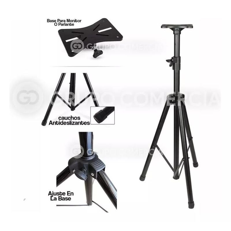 SHEN HUANG - Tripode Ajustable Para Cabina 120 Cm Profesional