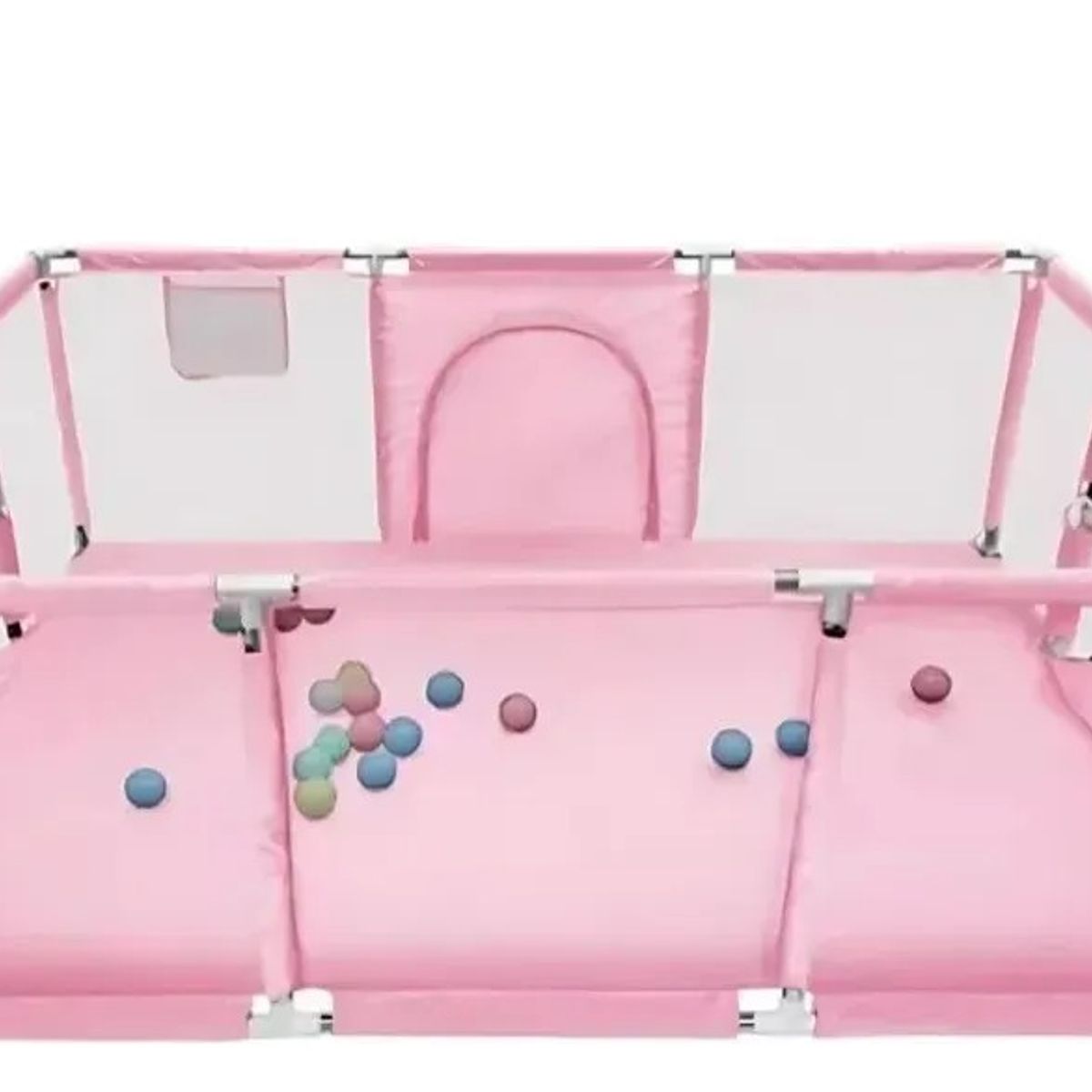 KIDSHOP - Parque Corral De Juegos Bebes Con Cancha 2099-RO