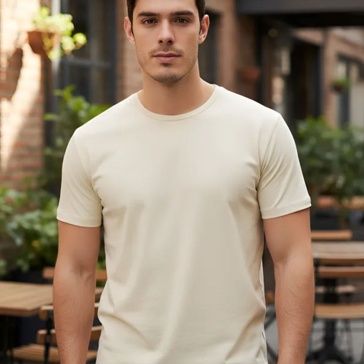 ELEMENTAL STORE - Camiseta para Hombre Manga Corta algodón