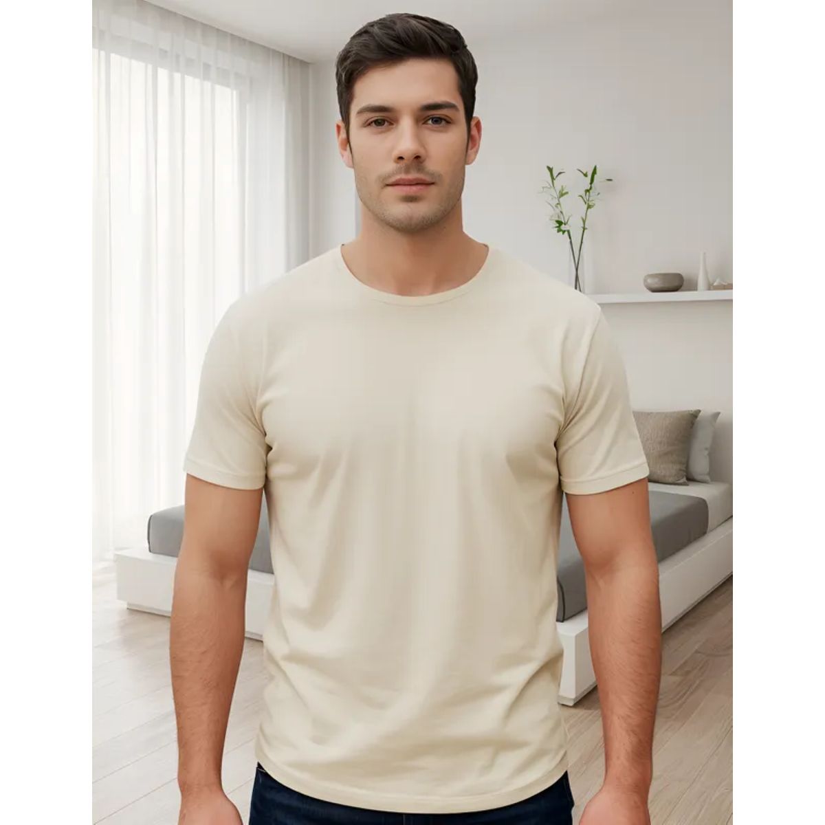 ELEMENTAL STORE - Camiseta para Hombre Manga Corta algodón