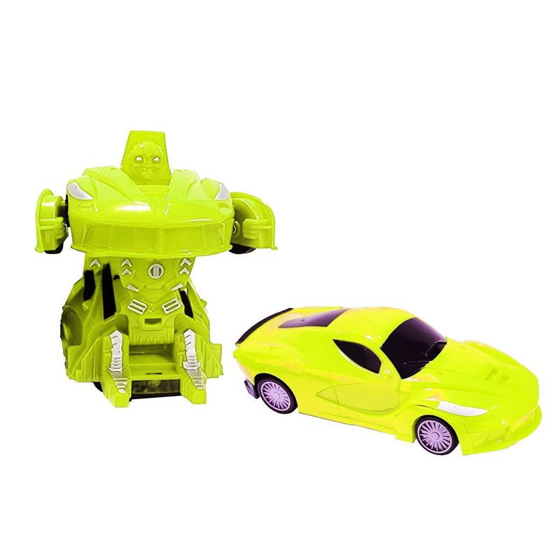 DAYOSHOP - Carro Robot Transformers Luces Juguetes Niños  Baterias