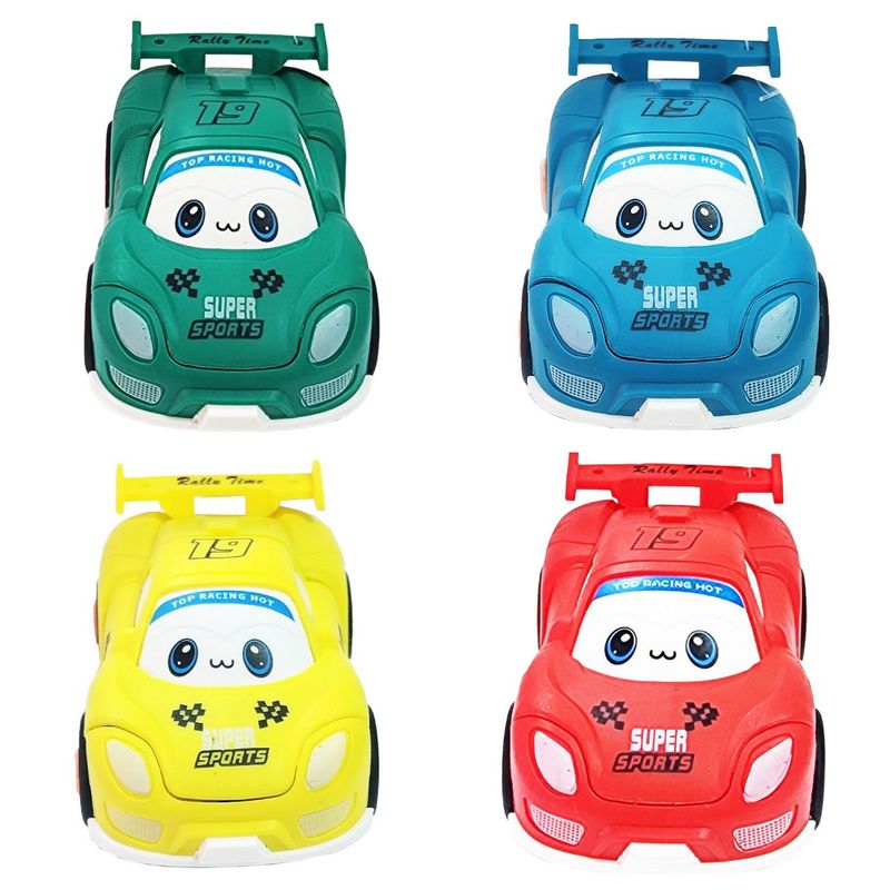 DAYOSHOP - Carro Transformers Coleccion Carro Juguete X 4 Unidades
