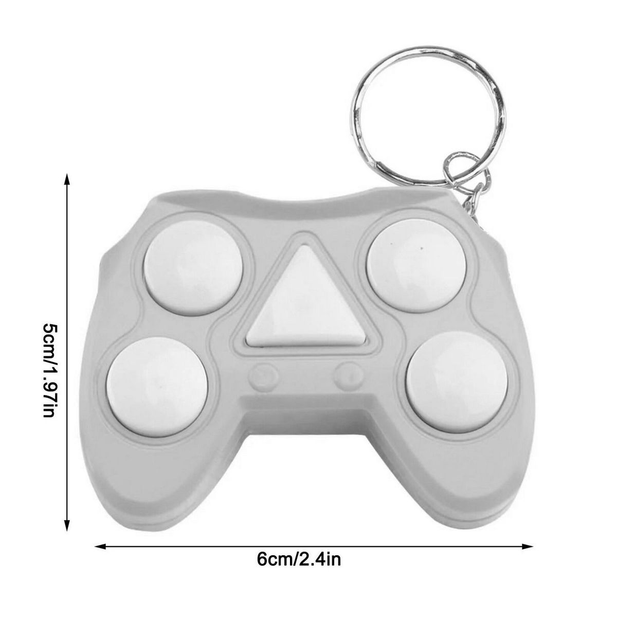 DAYOSHOP - Juego De Memoria Luz Y Sonido Control Llavero  Bateria