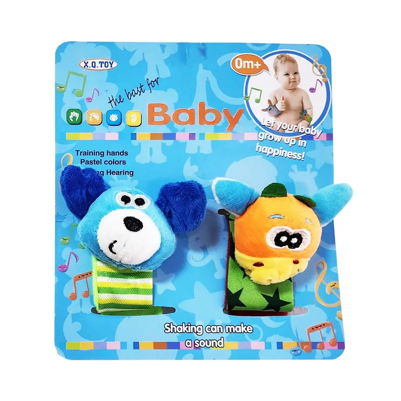 DAYOSHOP - Juego Sonajeros Para Manos Y Pies Aprendizaje Cognitivo Bebe
