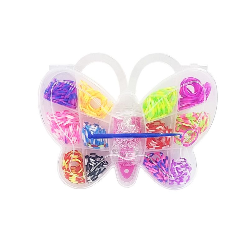 DAYOSHOP - Set Kit Para Hacer Pulseras Niña Style Mariposa Color Jm1054