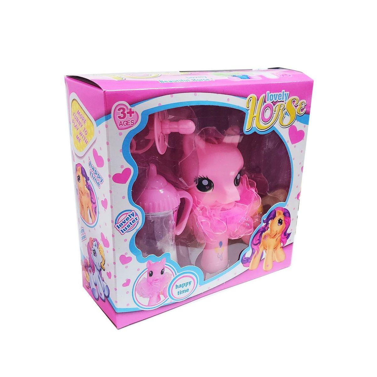 DAYOSHOP - Unicornio Pony Bebe Chupo Tetero Juguete Niñas Interactivo