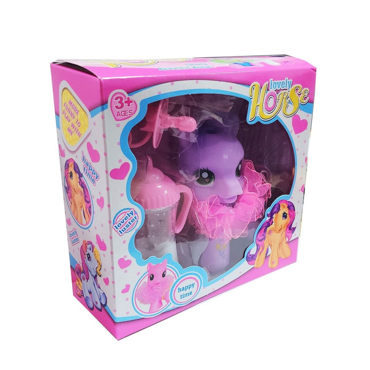 DAYOSHOP - Unicornio Pony Bebe Chupo Tetero Juguete Niñas Interactivo