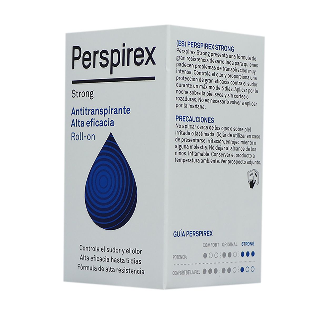PERSPIREX - Desodorante Antitranspirante Perspirex Strong Rollon X 20ml