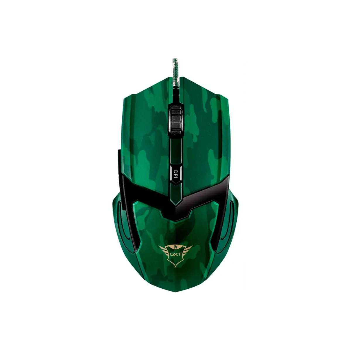 TRUST - Mouse Gamer Trust Gx T101c Gav 4800 Dpi 6 Botones Color Verde
