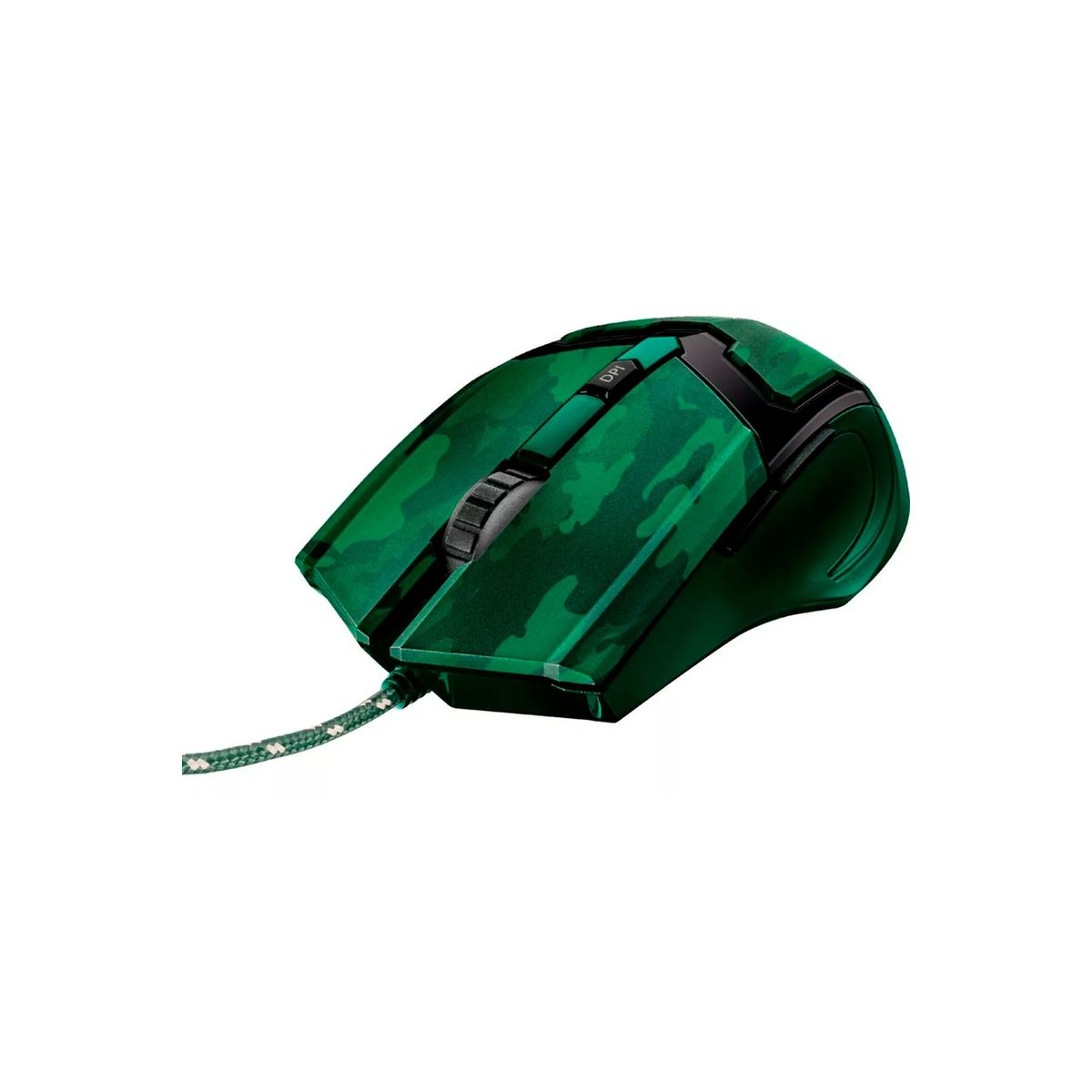 TRUST - Mouse Gamer Trust Gx T101c Gav 4800 Dpi 6 Botones Color Verde