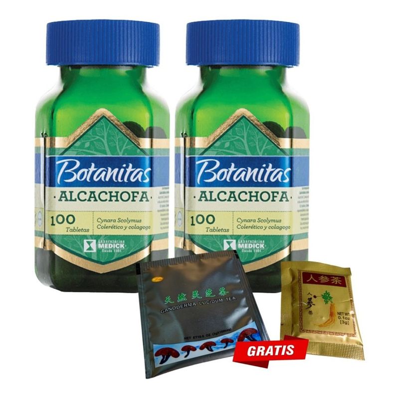 LABORATORIOS MEDICK - Alcachofa X 2 + Obsequio