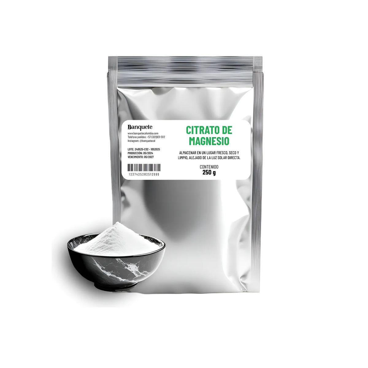 GENERICO - Citrato De Potasio 999% Puro 250gr