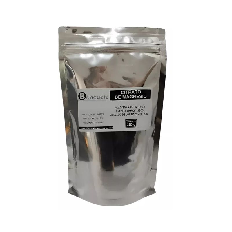 GENERICO - Citrato De Magnesio 100 Puro 250gr-