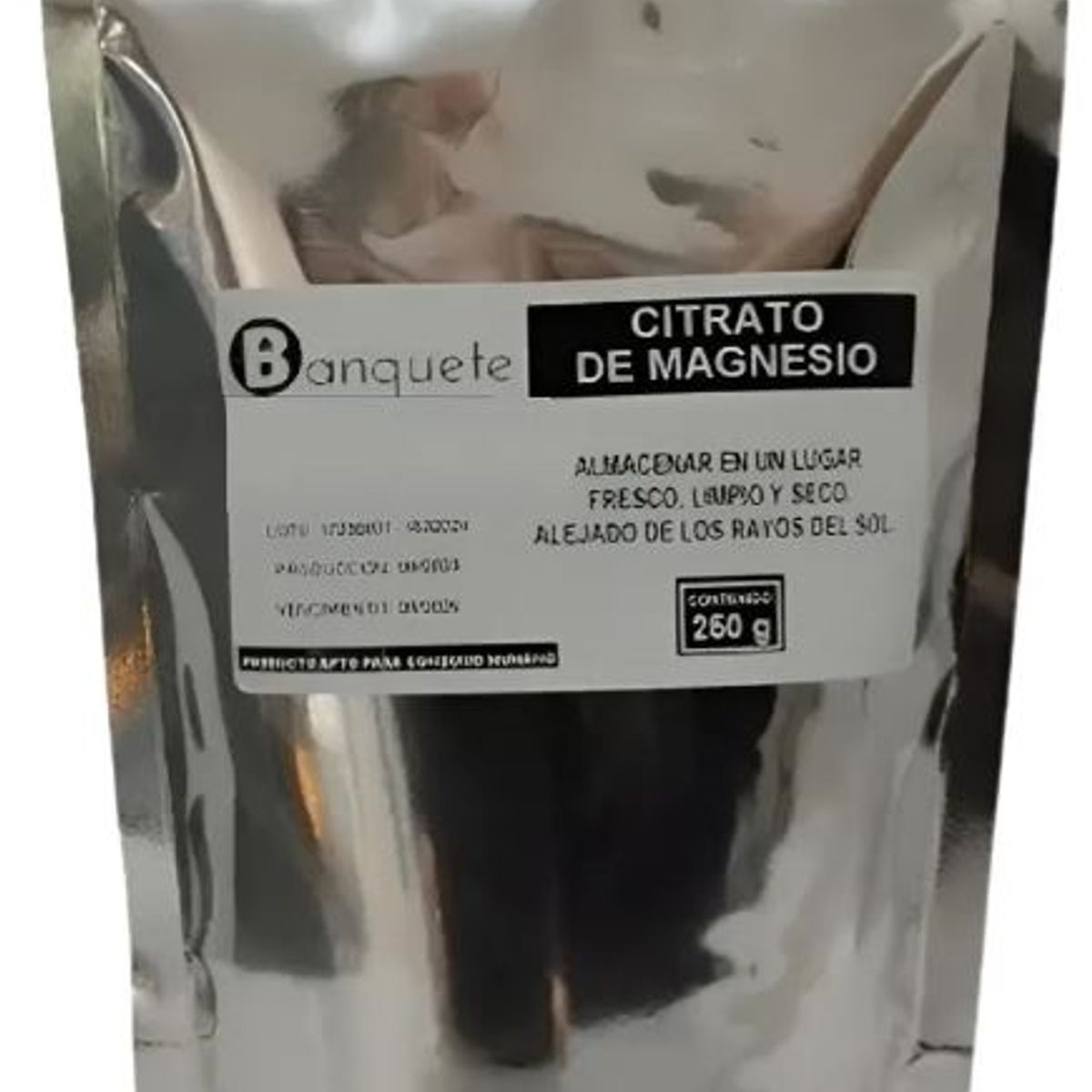 GENERICO - Citrato De Magnesio 100 Puro 250gr-