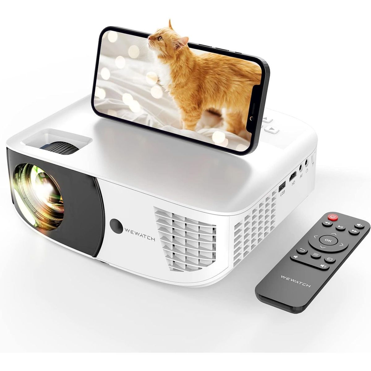 ONE PIXEL - Proyector De Video Led Wewatch 5G Wi-Fi 150 Lumens