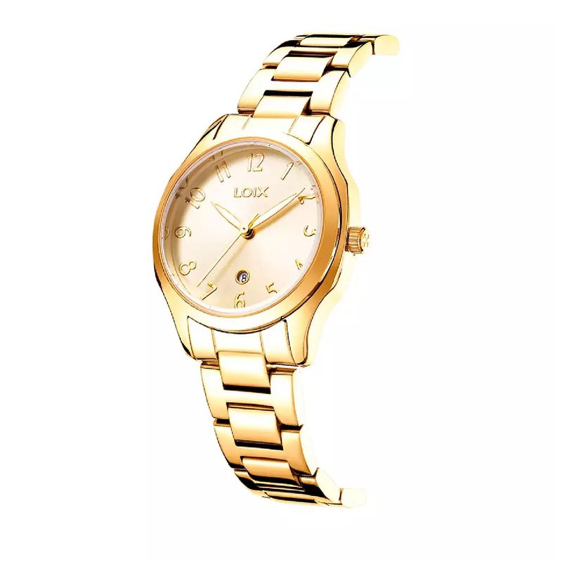 LOIX - Reloj LOIX para mujer clasico en acero L1261-3