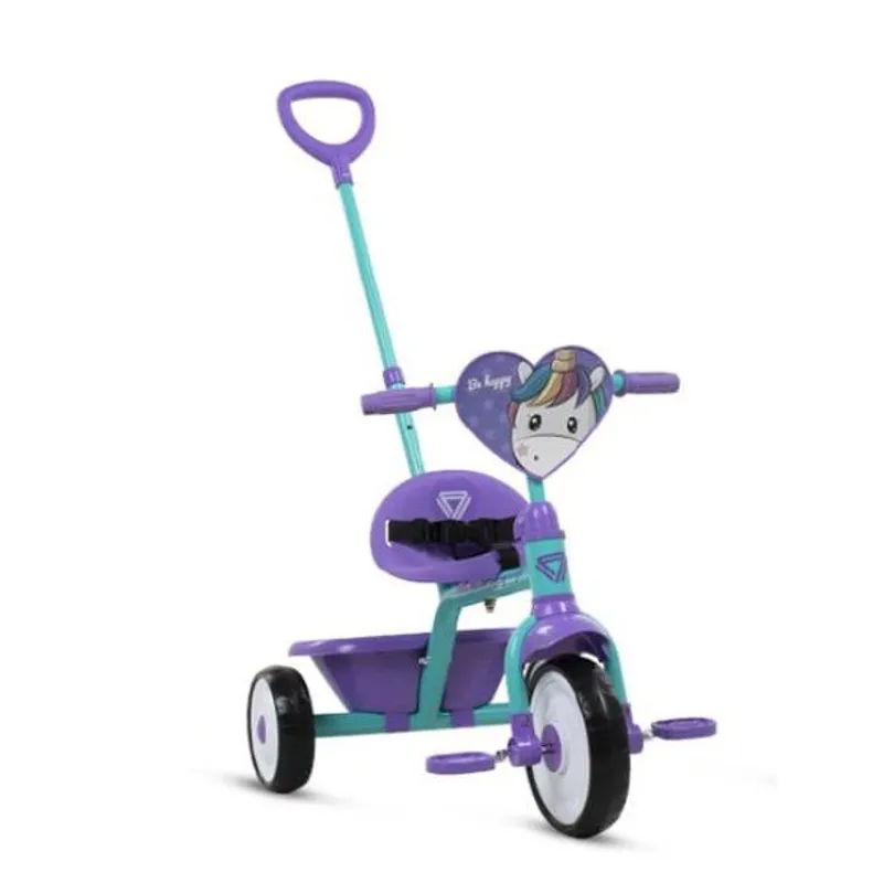 GW - Triciclo Paseador Canasta Trasera GW LITTIE TIGER MORADO