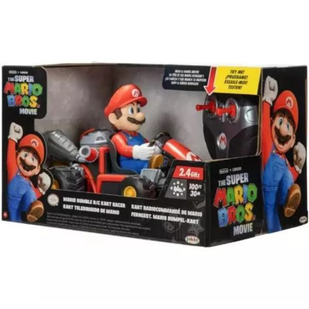 NINTENDO - Carro Con Control Remoto Super Mario Bros Kart Racer