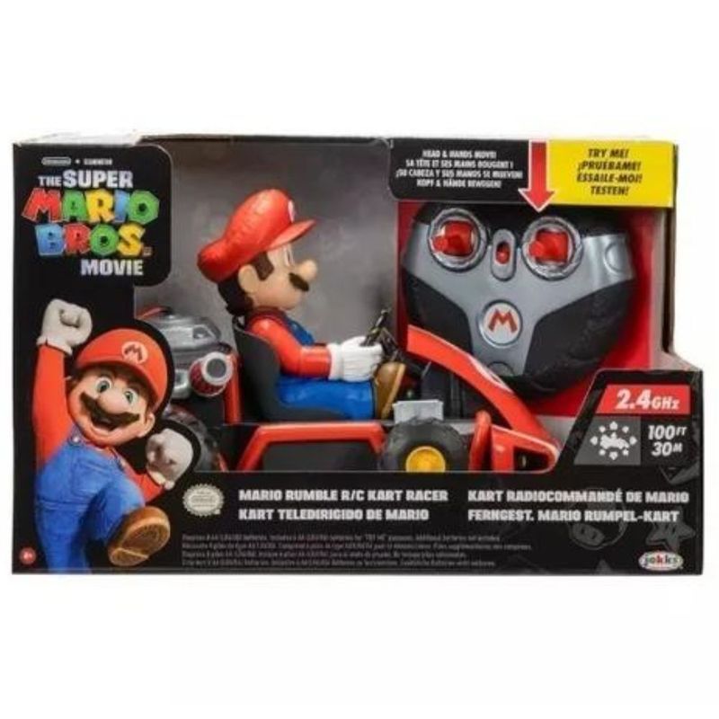Carro Con Control Remoto Super Mario Bros Kart Racer NINTENDO