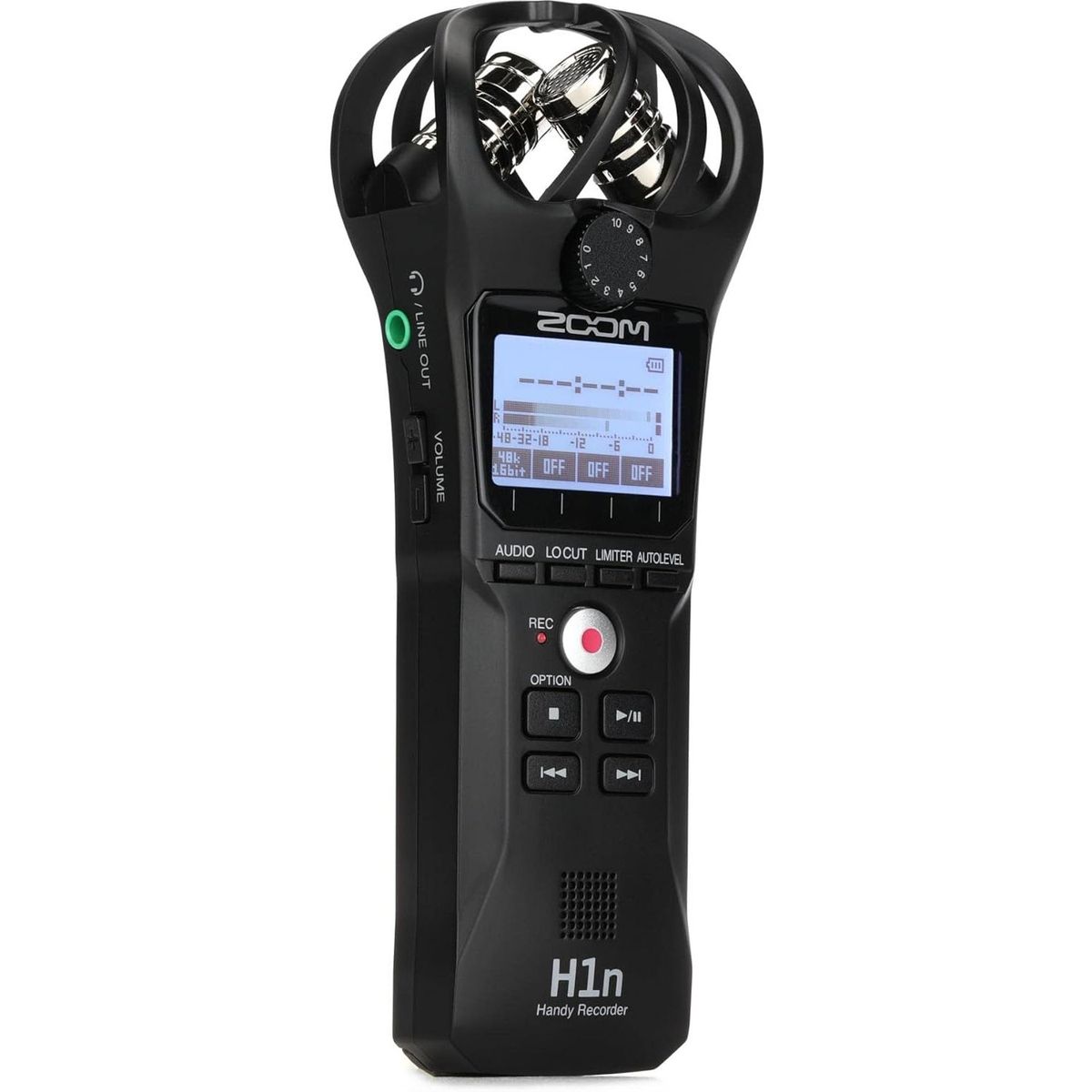 ZOOM - Grabadora De Voz Portatil ZOOM H1N Sobredoblaje Negro