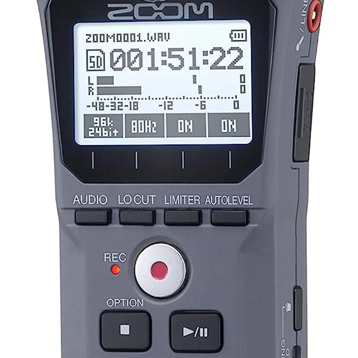 ZOOM - Grabadora De Voz Portatil ZOOM H1N Sobredoblaje Negro