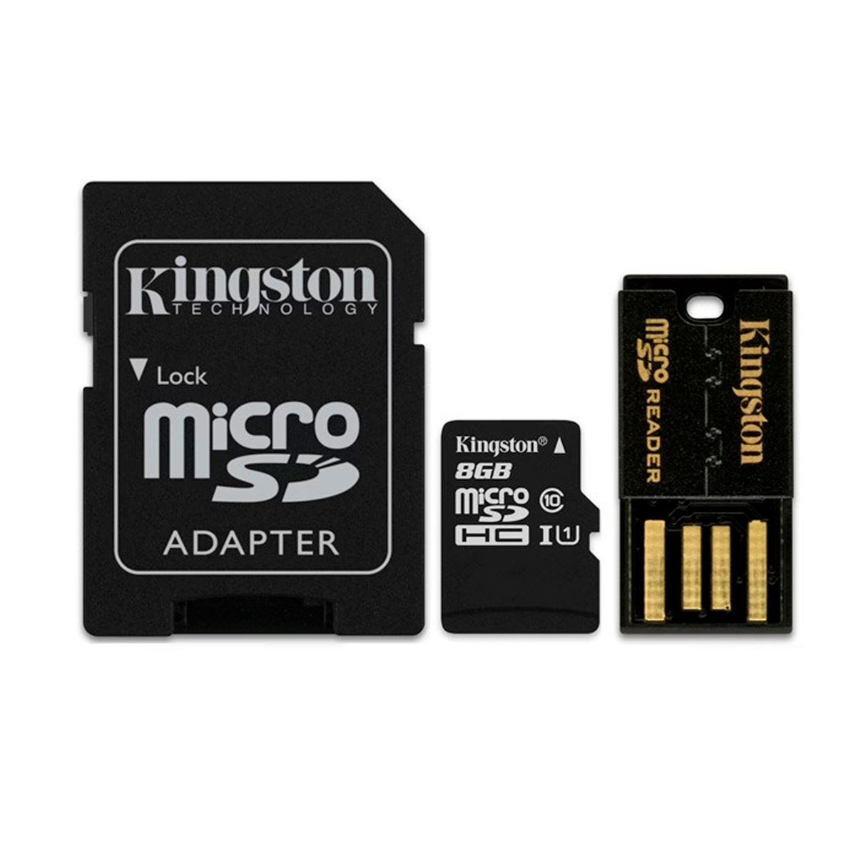 KINGSTON - Tarjeta De Memoria Microsd Kingston 8gb Clase 10 MICRO SDHC