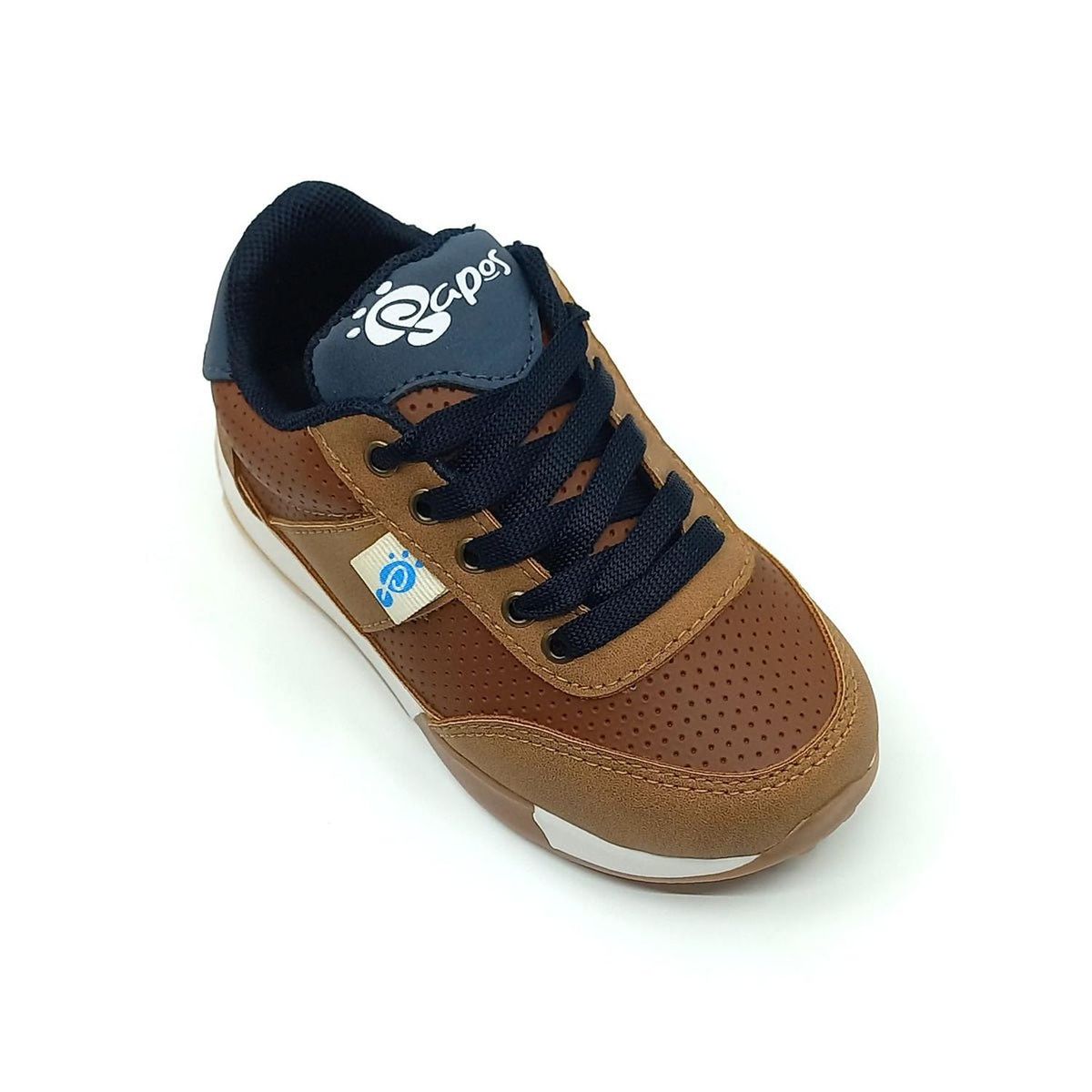 PAPOS - Zapatos Niños One-Piece Miel - Cafe