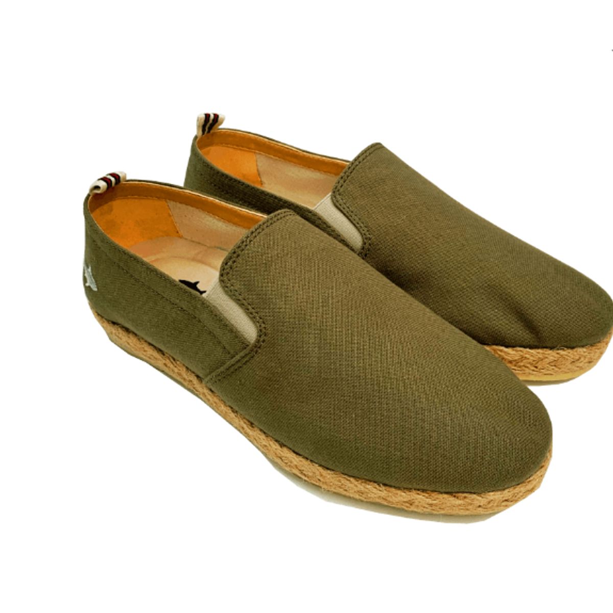 SALVADOR BEACHWEAR - Alpargatas Salvador Verde Militar