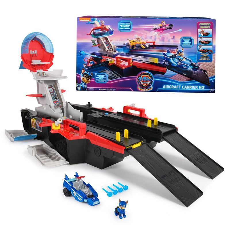 PAW PATROL - Paw Patrol Set De Película Hq Marino - Aviones_.