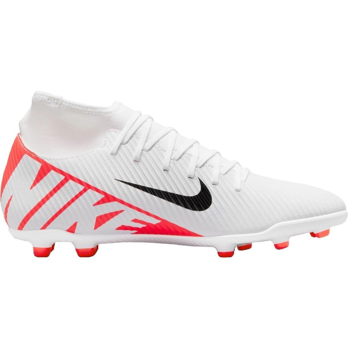 NIKE - Guayos Nike Superfly 9 Club Fg/Mg-Blanco/Rojo