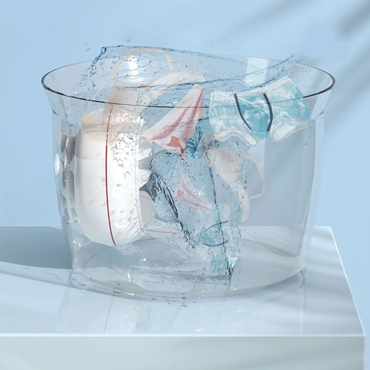 GENERICO - Mini lavadora turbina automatica portatil FK22B-43.